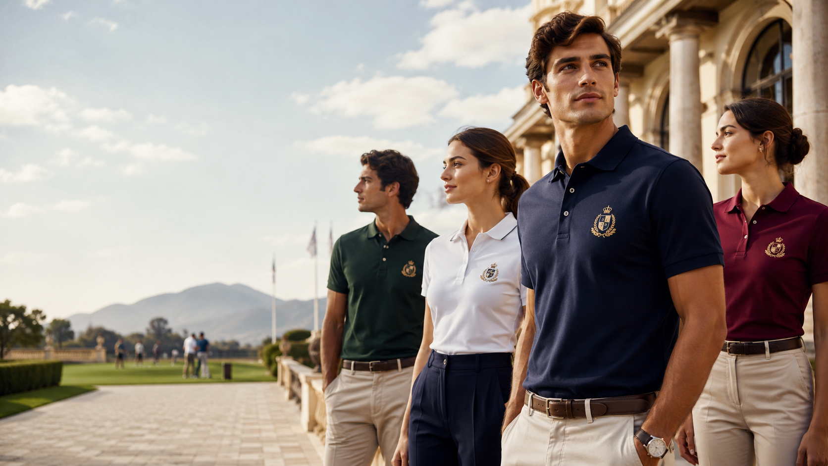 Polos personalizados para grupos, empresas y eventos